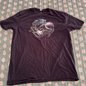 Fanatics Black UNC Graphic Tee